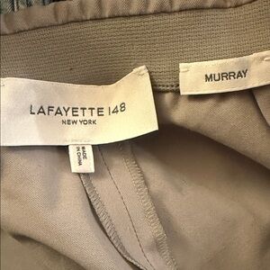 Lafayette 148 New York Murray Khaki Pants XS